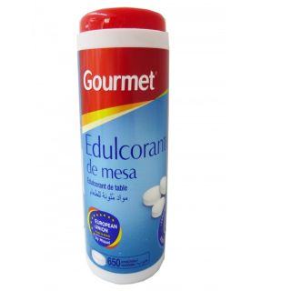 Edulcorante Gourmet 650 Comprimidos de 0,06 g