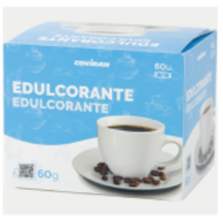 Edulcorante Caja 60 Ud x 1 g Coviran