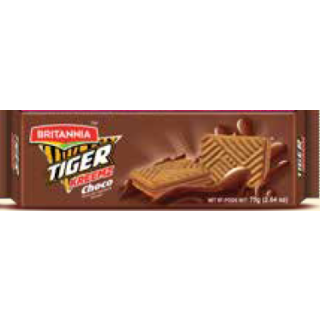 Galletas con Crema de Chocolate 75 Gr TIGER