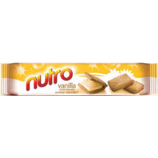 Galletas con Crema de Vainilla 30 Gr NUTRO