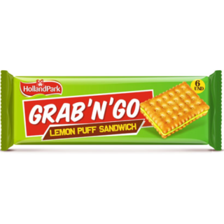 Galletas GRAB'N'GO con Crema de Limon 37 g HollandPark