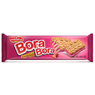 Galletas BORA BORA con Crema de Fresa 78 g HollandPark