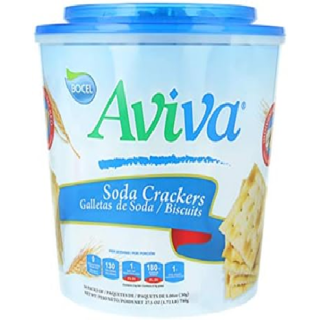 Galletas de Soda Normal Cubeta con 23 Sobres x30G Aviva