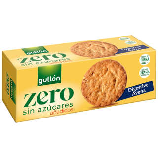 Galletas Digestive Avena Zero Sin Azucares 410g GULLON