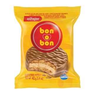 Alfajor Chocolate Con Leche 40g Bon o Bon