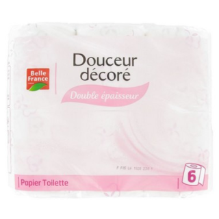 Papel Higienico 2 Capas 6Ud BELLE FRANCE