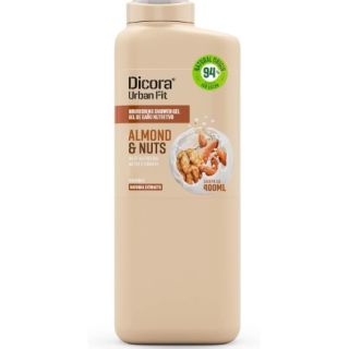 Gel de Baño Nutritivo Dicora c/Vit B (Extractos Almendras y Nueces) 400ml (4020)