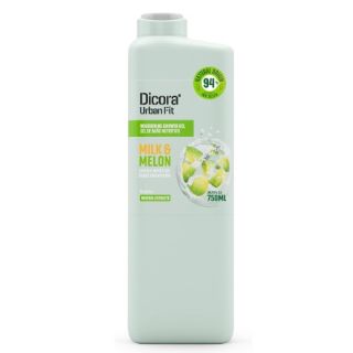 Gel de Baño con Vitamina A  Leche Y Melon 750 Ml. Dicora UF