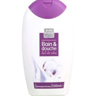 Gel de Baño Dermoprotector c/Leche de Algod¢n 500ml BELLE FRANCE