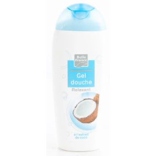 Gel de Baño Hidratante c/Extracto de Coco 250ml BELLE FRANCE