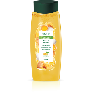 Champu de Huevo y Miel 400 ml Aroma Natural