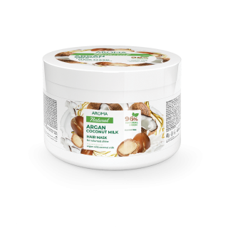 Mascarilla Capilar de Argan y Leche de Coco 450 ml Aroma Natural