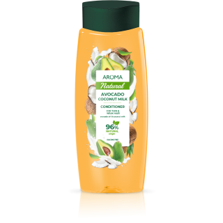 Acondicionador de Aguacate y Leche de Coco 400 ml Aroma Natural