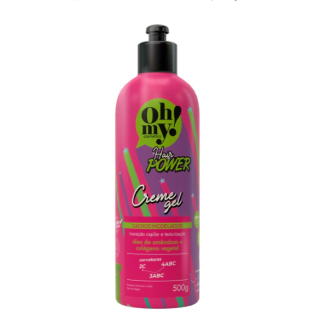 Crema Gel Hair Power Moldeador Cachos 500gr OH MY COSMETICS