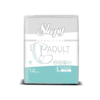 Pañal para Adultos ECO Grande Sleepy Sensitive Bolsa x 14 unid