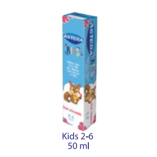 Pasta Dental para infantes de 2-6 Años 50 ml Astera Kids