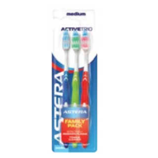 Cepillo Dental  Trio Activo Astera
