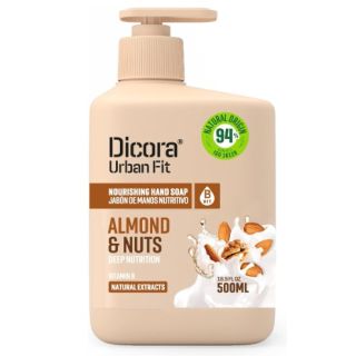 Jabon de manos Dicora Almendras y Frutos Secos con Vitamina B 500 ml (5020)