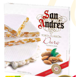 Torta de Turron Duro Imperial 150G San Andres