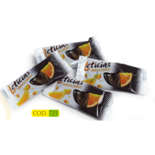 Leticias de Naranja al Chocolate Caja 2.5Kg San Andres