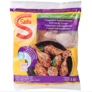 Muslos de Pollo Congelados IQF 12 Bolsasx1Kg Cajax12Kg Sadia