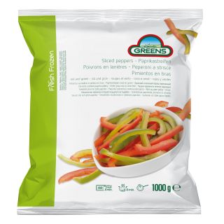 Pimiento Rojo y Verde en tiras D´Arta 1 Kg