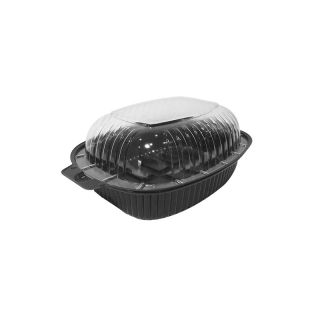Fuente c/ tapa Negra p/ Pollo 1/200 cj x 200